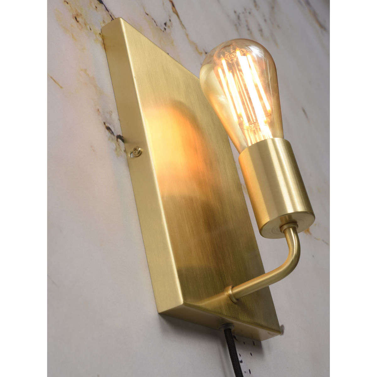 It's about RoMi Wandlamp ijzer Madrid goud L