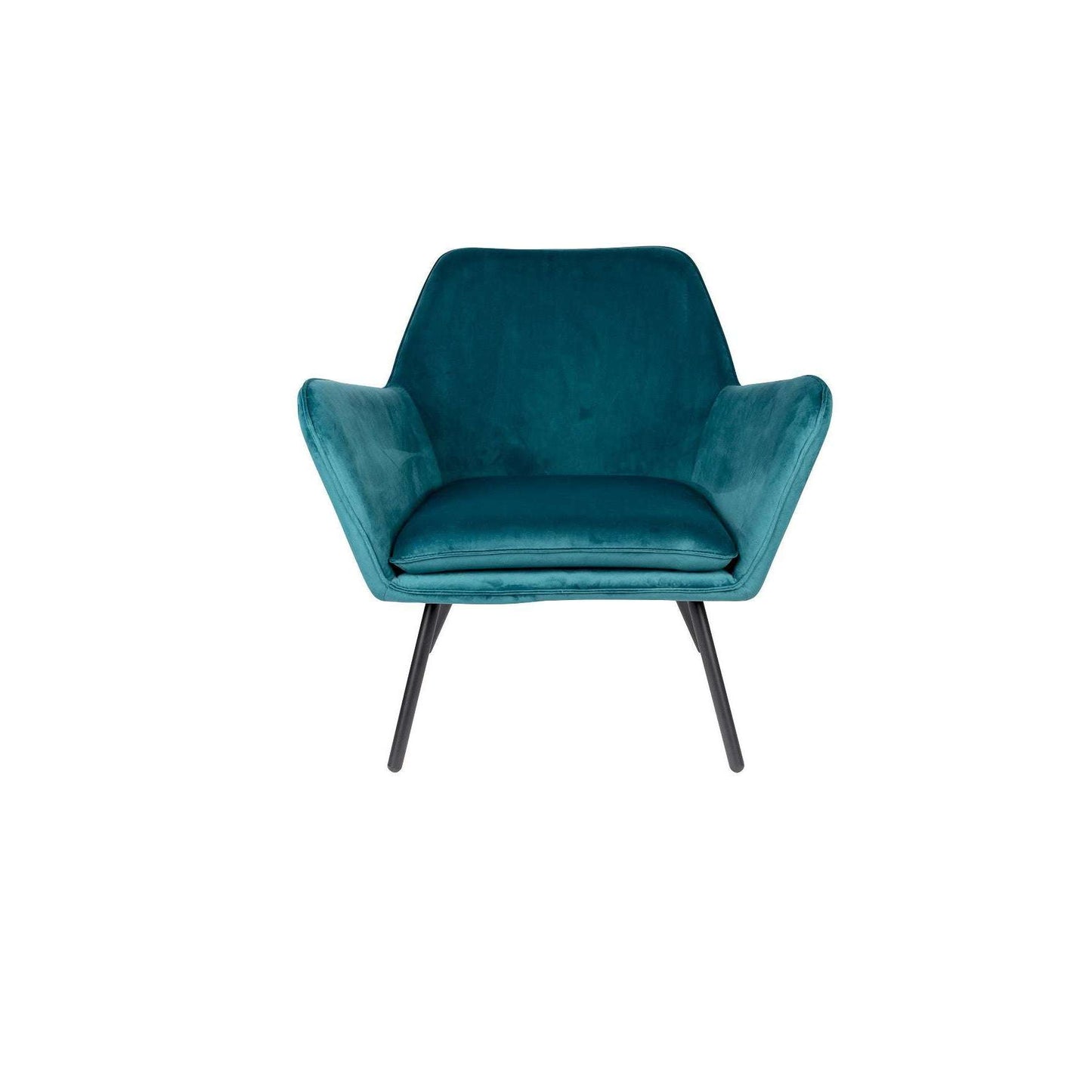 Staerkk Bon fauteuil velvet blauw