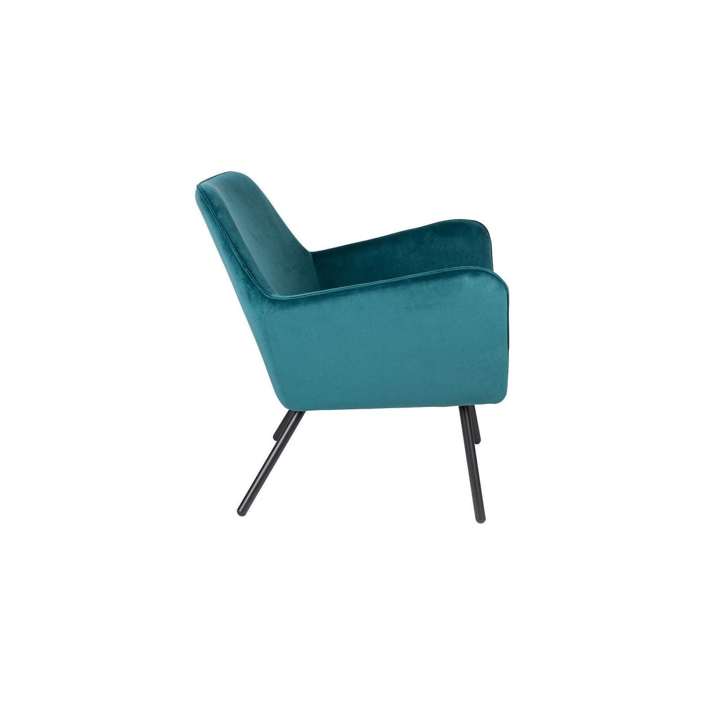 Staerkk Bon fauteuil velvet blauw