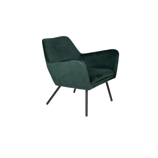 Staerkk Bon fauteuil velvet groen