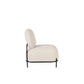 Staerkk fauteuil Polly teddy ivory