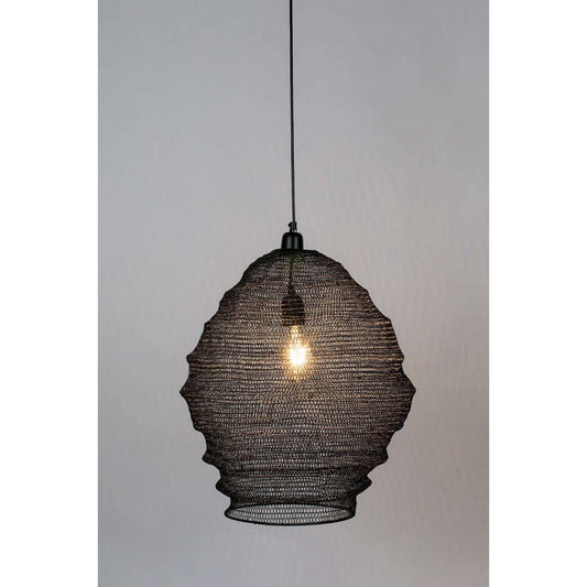 Staerkk hanglamp lena l zwart Ø48 x 158 cm