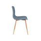 Staerkk stoel leon blauw 49 x 44,5 x 80 cm