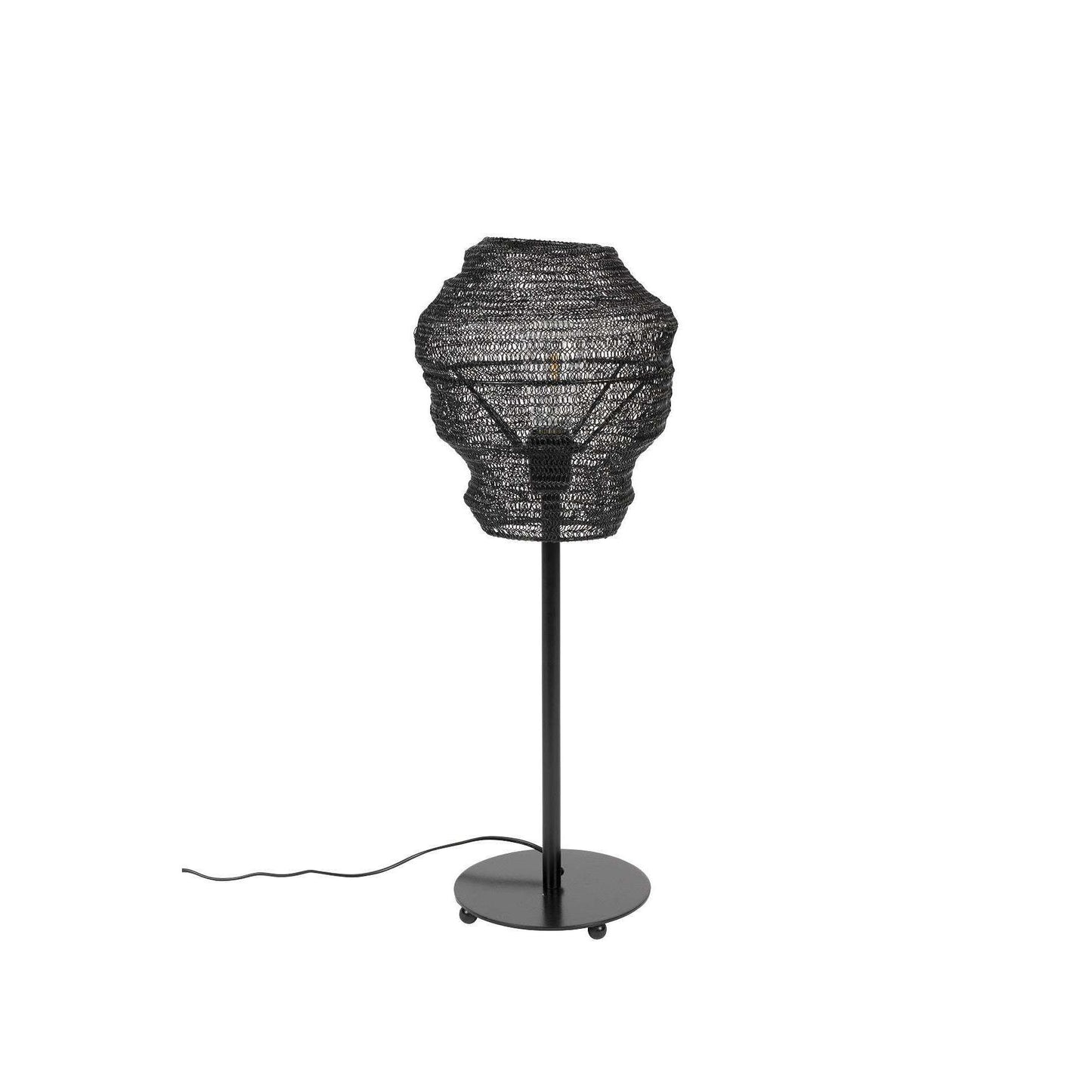 Staerkk tafellamp lena zwart 27 x  27 x  69 cm