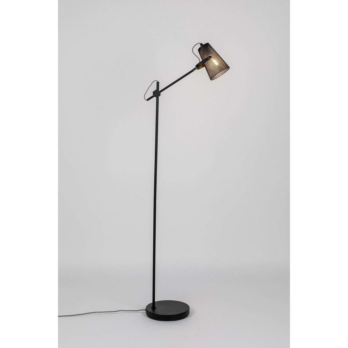 Staerkk vloerlamp fokus zwart 41 x 25 x 135,5 cm