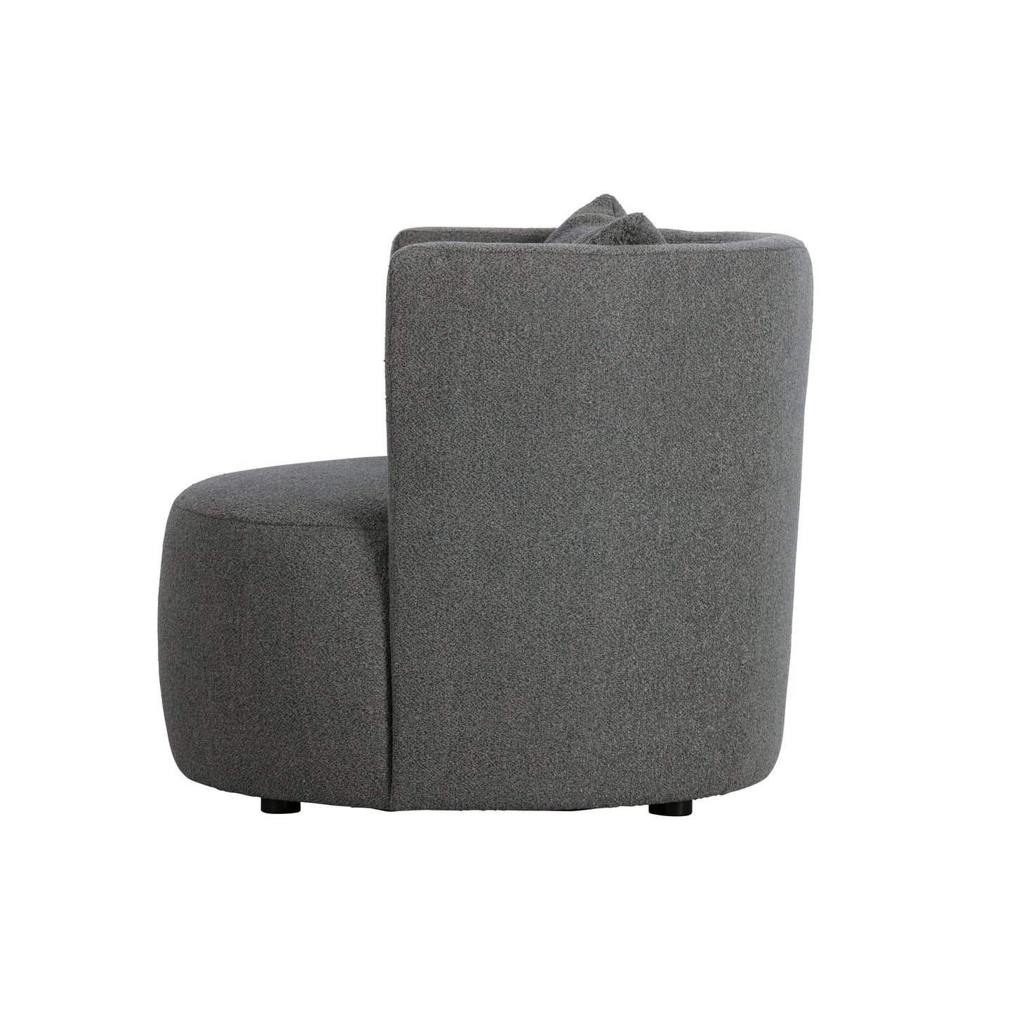 vtwonen Explore fauteuil boucle grijs