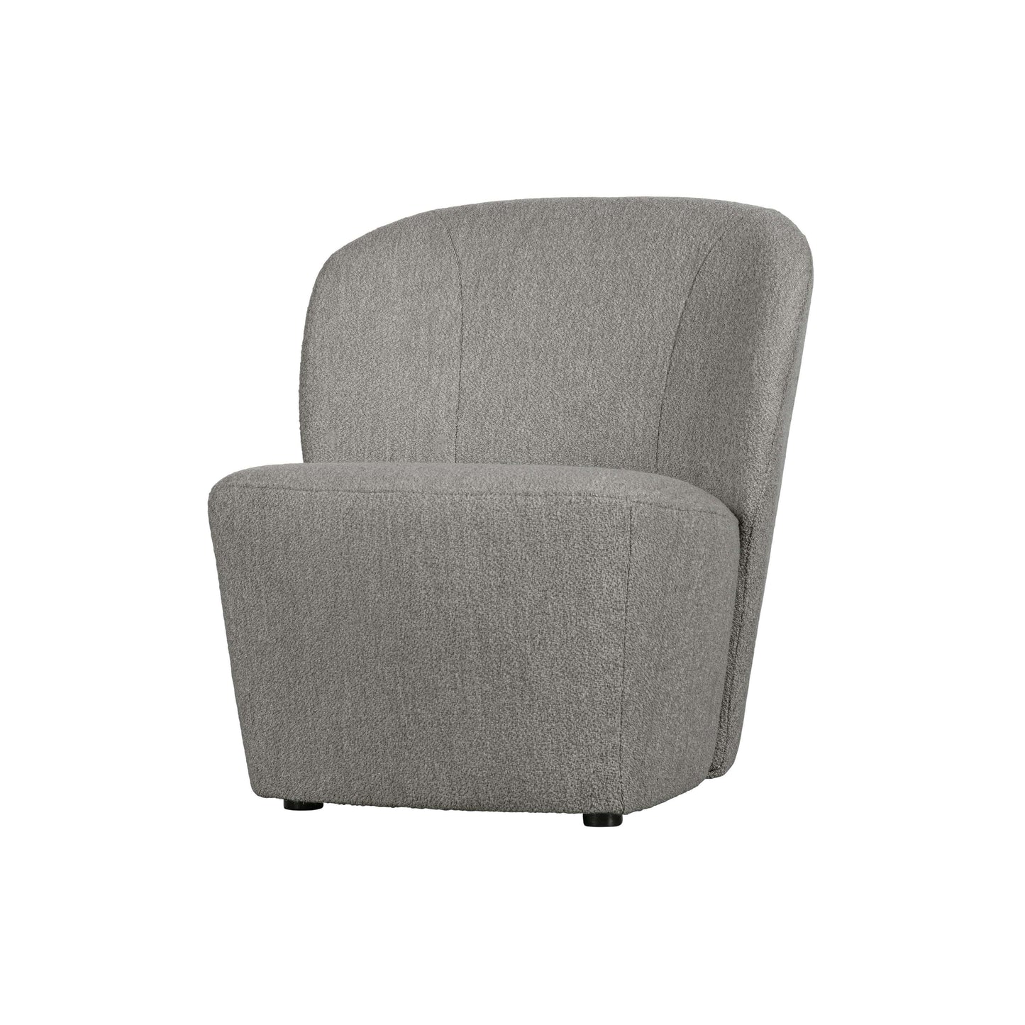 vtwonen Lofty fauteuil boucle grijs