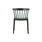 WOOOD Bliss spijlenstoel groen