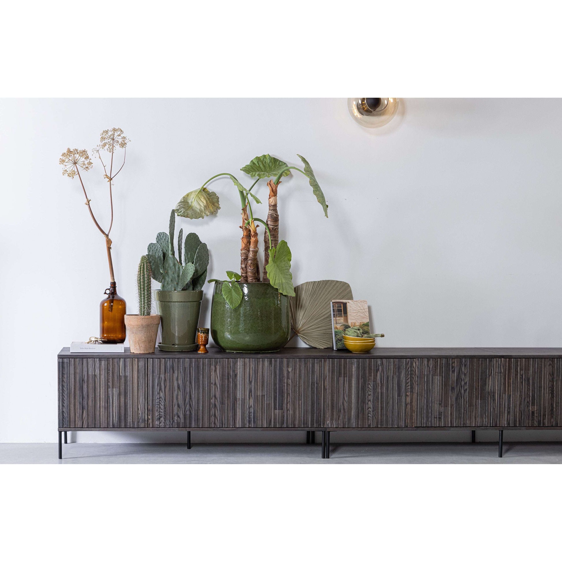WOOOD Exclusive New gravure tv meubel bruin – Selinni