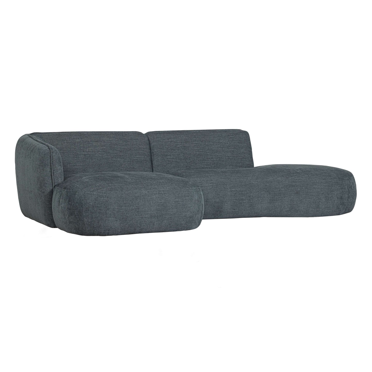 WOOOD Exclusive Polly bank chaise longue links groen