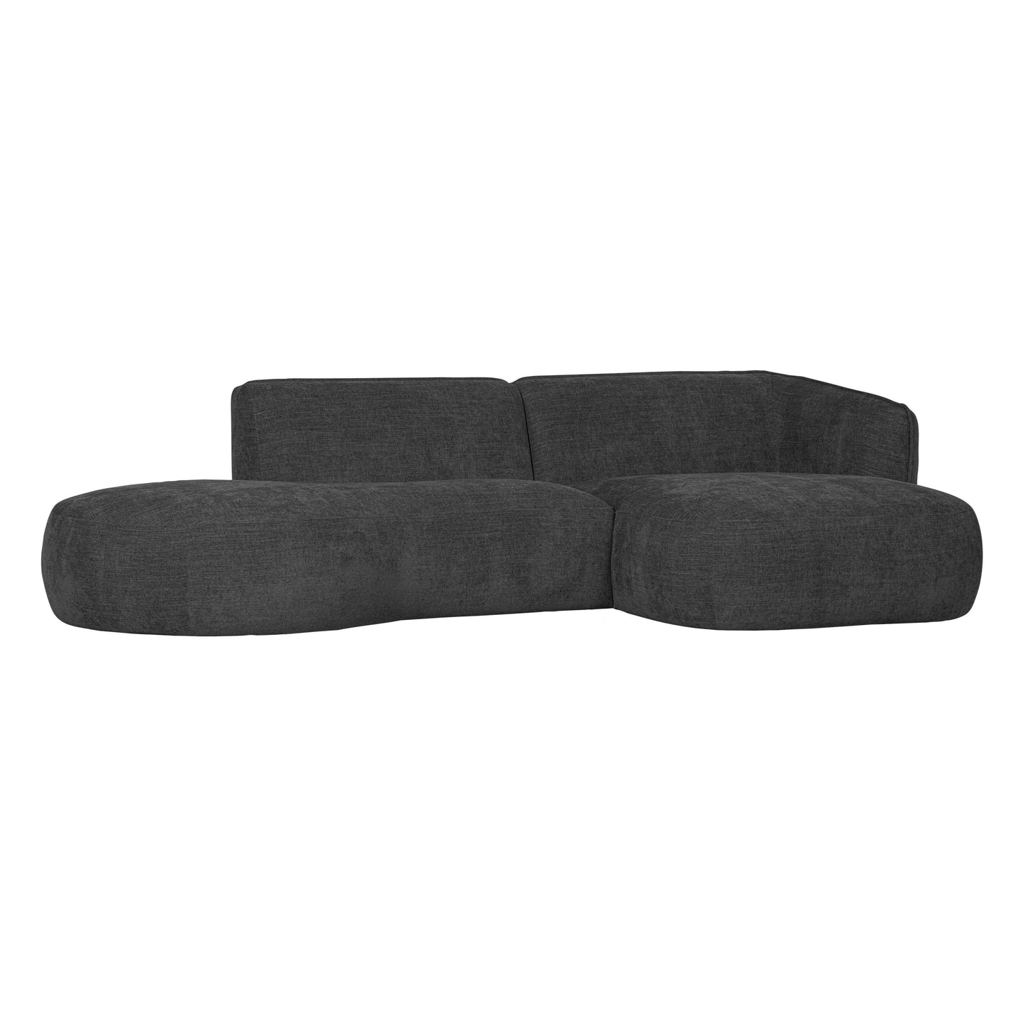 WOOOD Exclusive Polly bank chaise longue rechts grijs