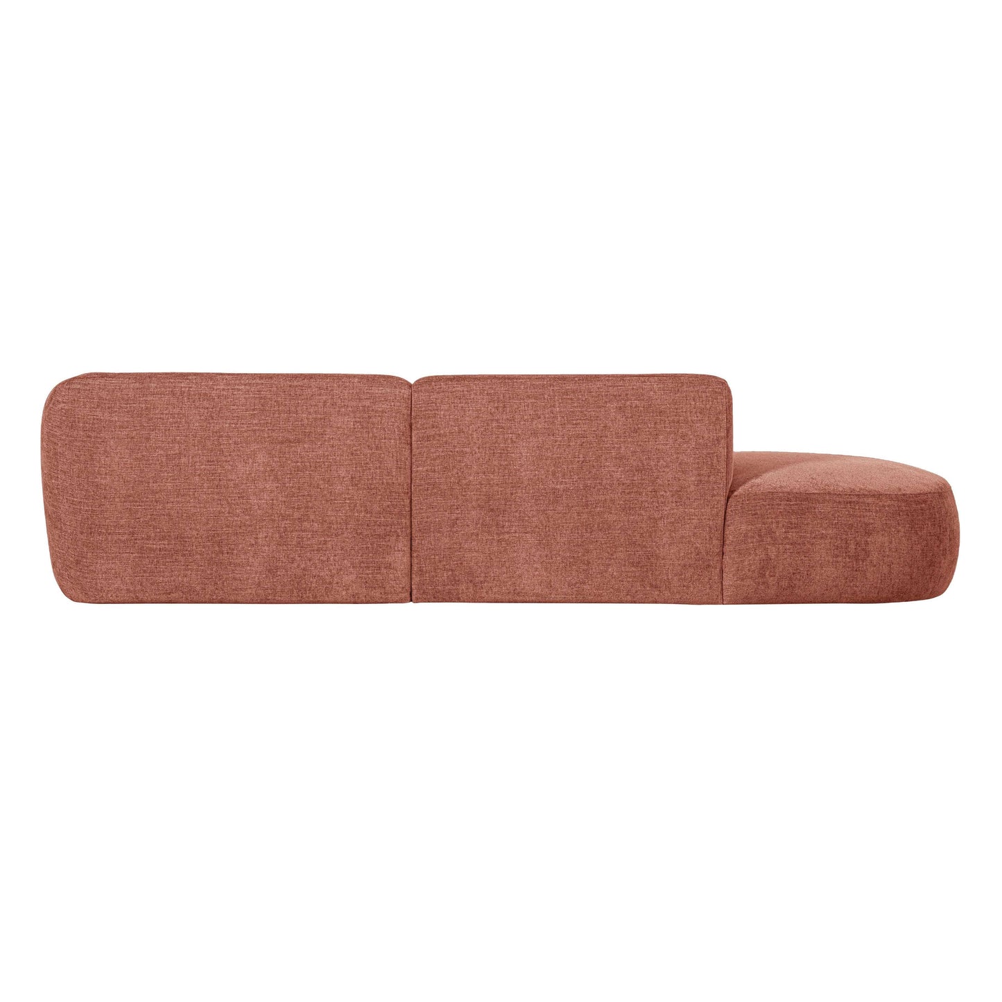 WOOOD Exclusive Polly bank chaise longue rechts roze
