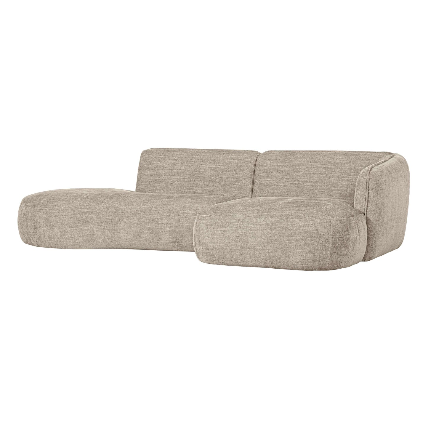 WOOOD Exclusive Polly bank chaise longue rechts sand