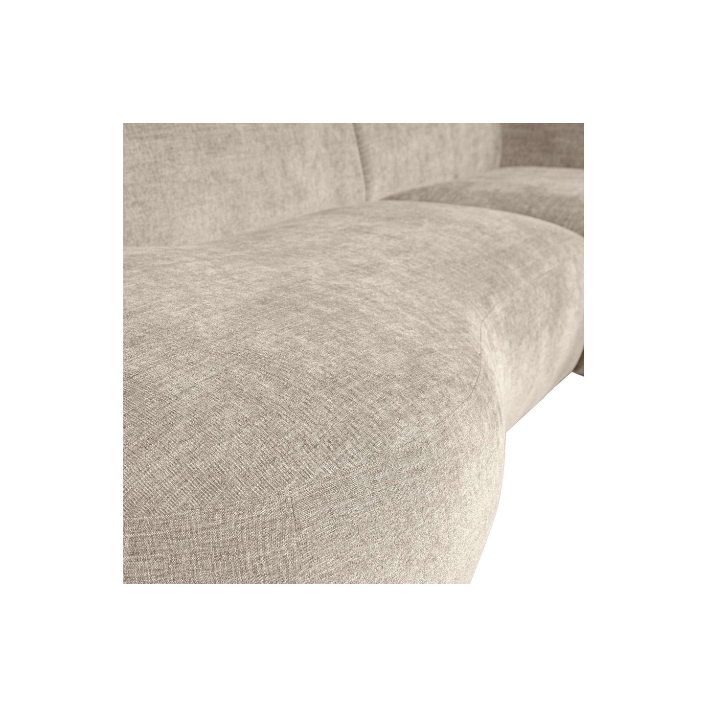 WOOOD Exclusive Polly bank chaise longue rechts sand