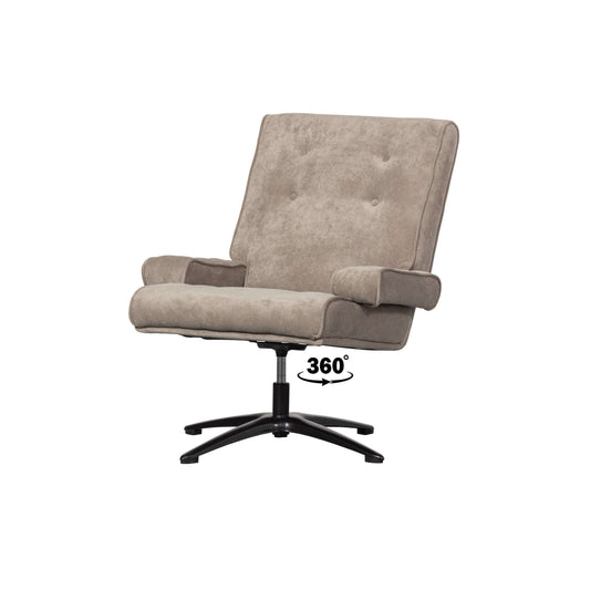 WOOOD Exclusive William draaifauteuil natural