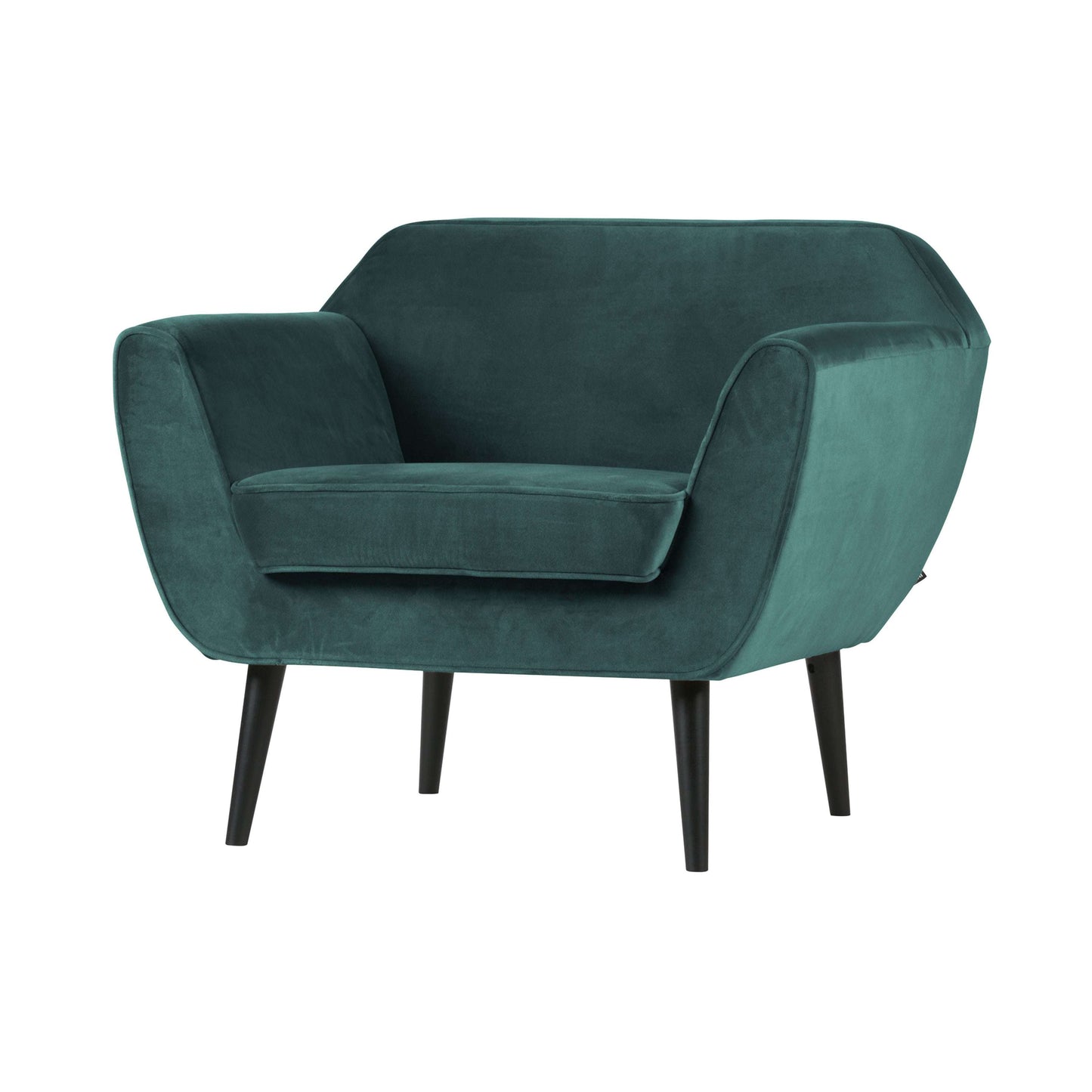 WOOOD Rocco fauteuil blauw