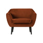 WOOOD Rocco fauteuil roest