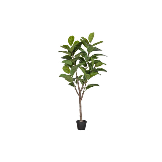 WOOOD Rubberboom kunstplant groen