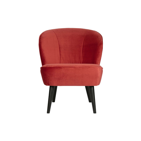 WOOOD Sara fauteuil rood