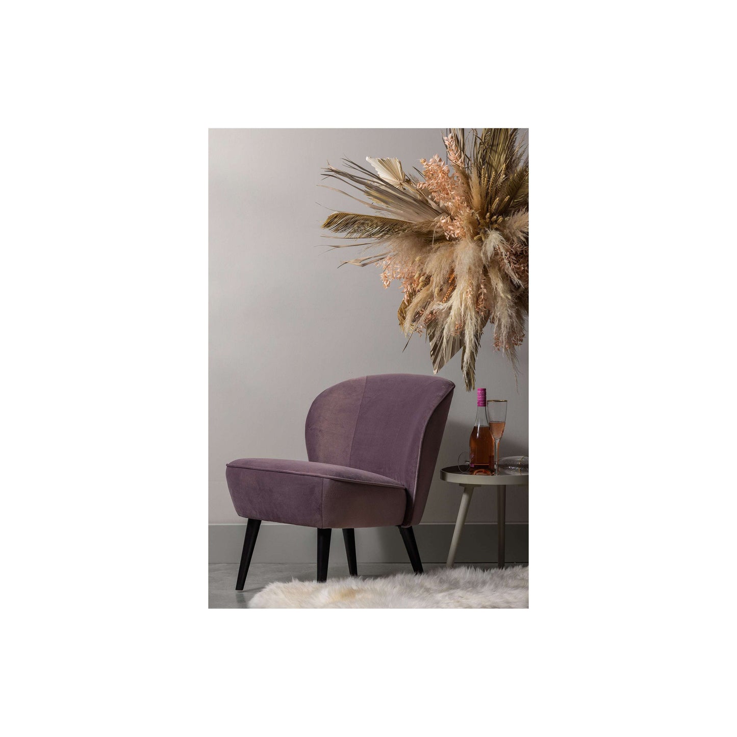 WOOOD Sara fauteuil warm lilac