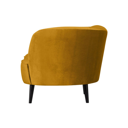 WOOOD Sara lounge fauteuil rechts ochre