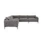 Zuiver bank summer 7-zits antraciet 318 x  318 x  82 cm