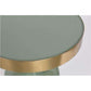 Zuiver bijzettafel glam groen Ø36 x 51 cm