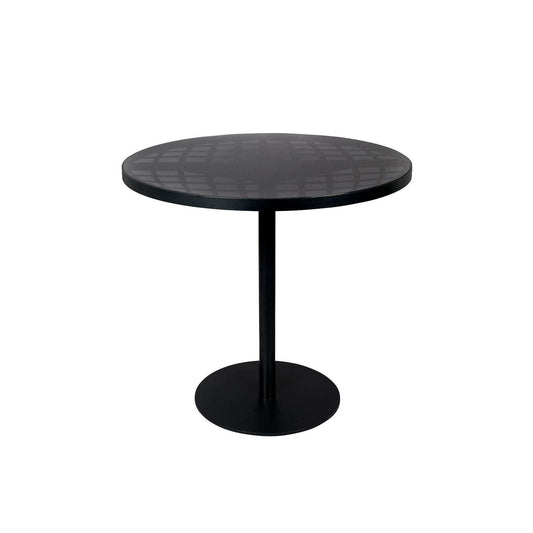 Zuiver Albert Tuin bistro tafel Ø80 cm zwart
