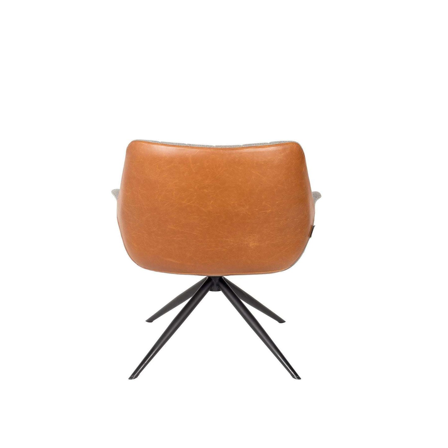 Zuiver fauteuil doulton vintage bruin 80,5 x 84,5 x 78,5 cm