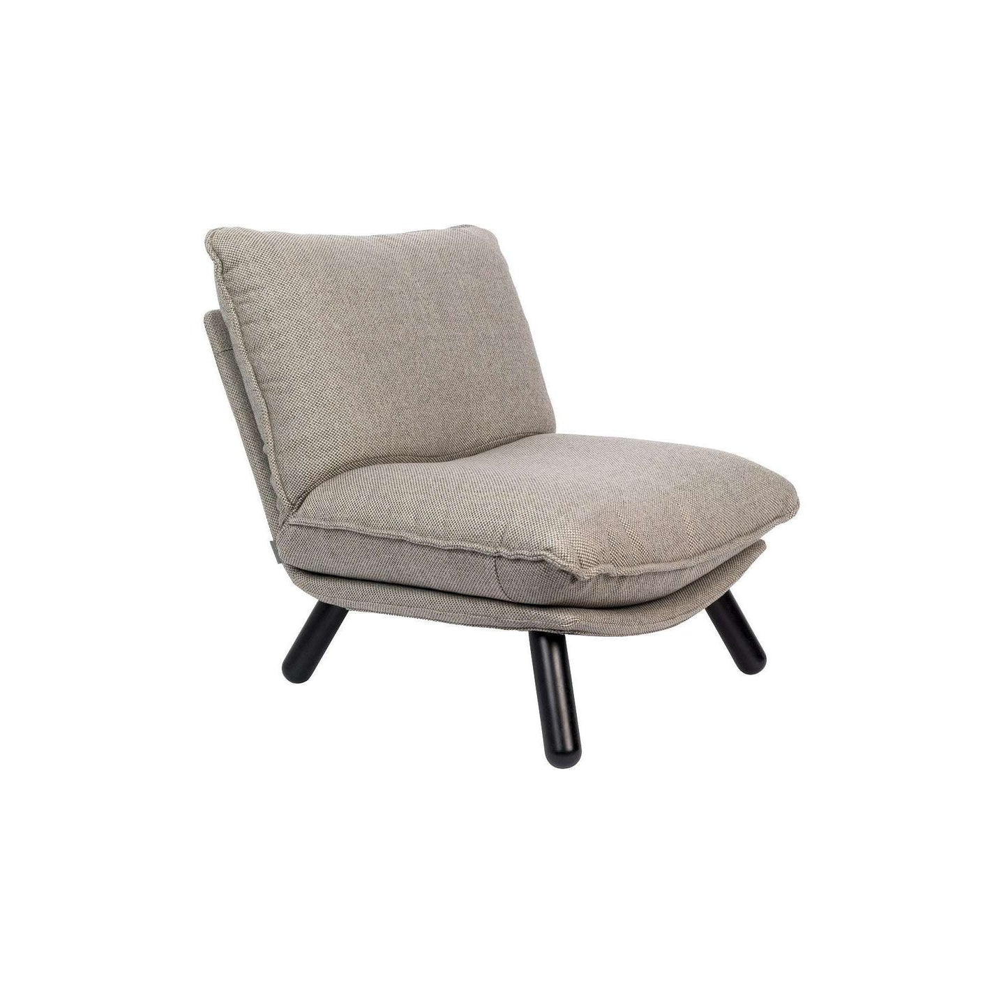 Zuiver fauteuil lazy sack licht grijs 94 x 75 x 81 cm