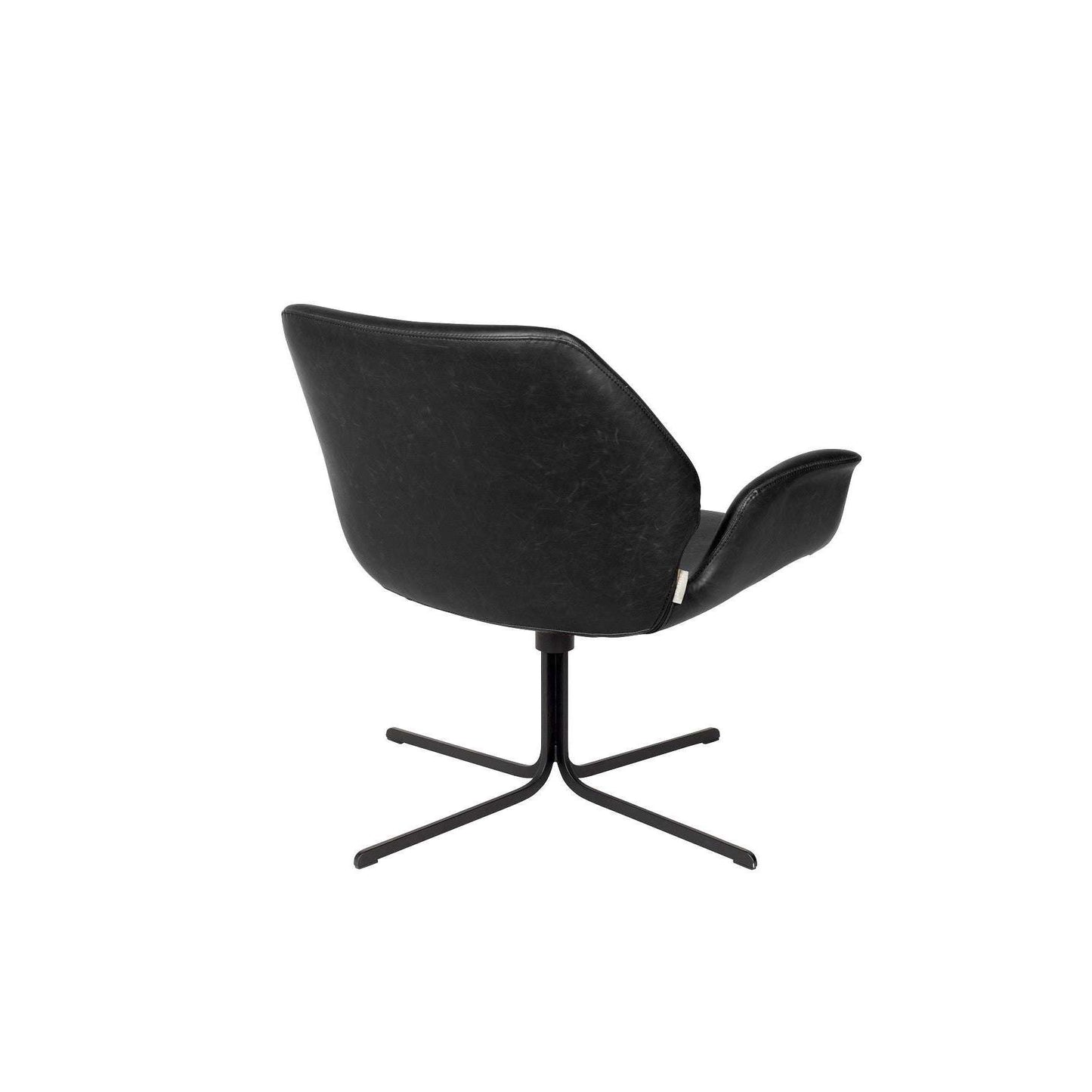 Zuiver fauteuil nikki all zwart 75 x 79 x 78 cm