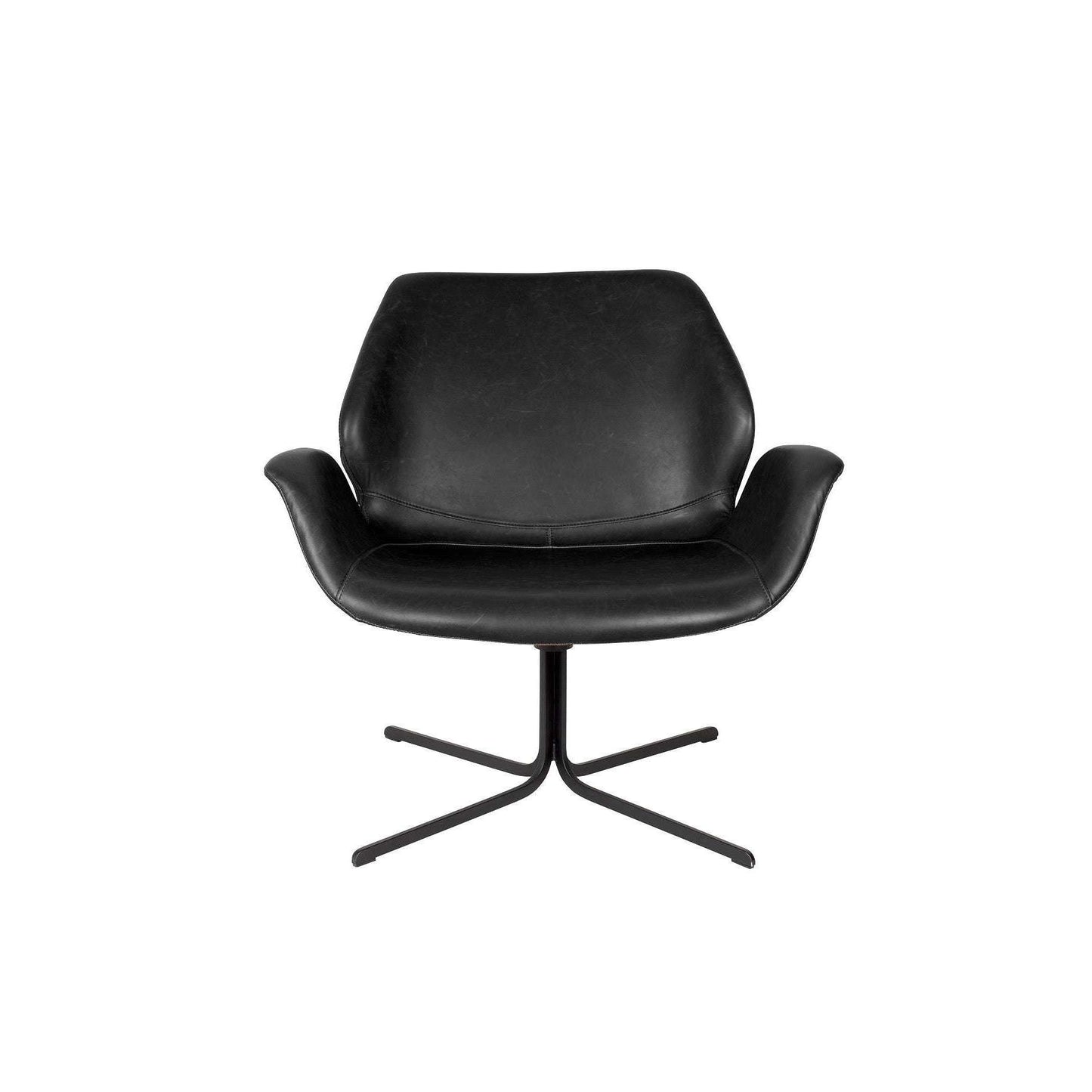 Zuiver fauteuil nikki all zwart 75 x 79 x 78 cm