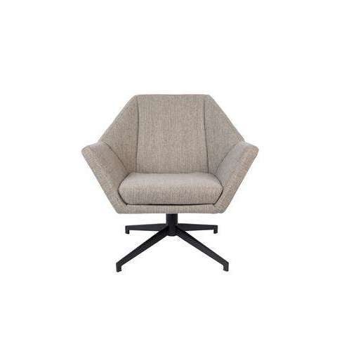 Zuiver Uncle Jesse fauteuil grijs/taupe