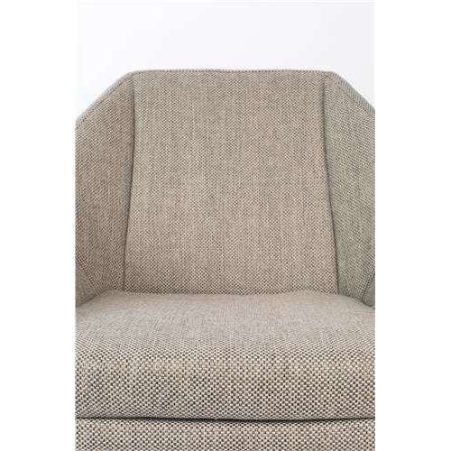 Zuiver Uncle Jesse fauteuil grijs/taupe