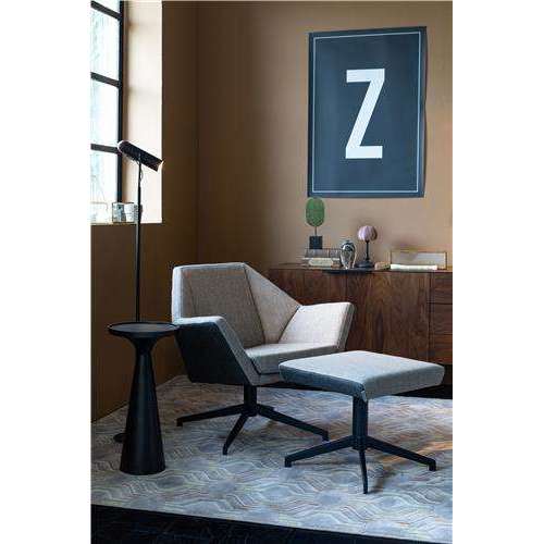 Zuiver Uncle Jesse fauteuil grijs/taupe