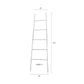 Zuiver ladder rack wit 37 / 54 x 2 x 175 cm