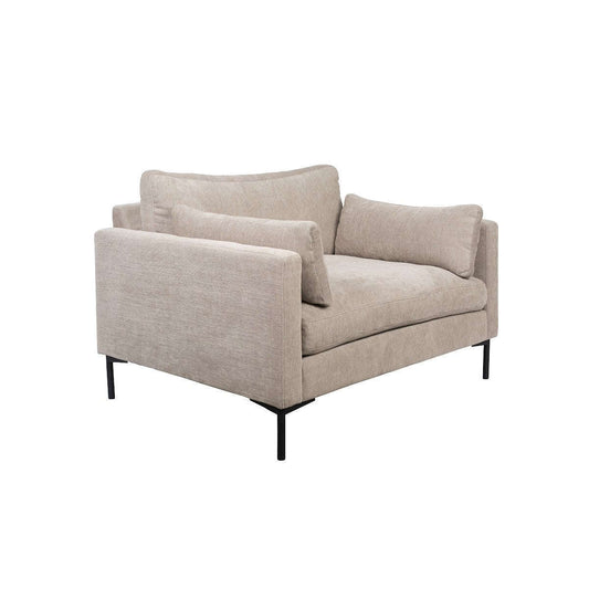 Zuiver love seat summer latte 101 x 125 x 82 cm