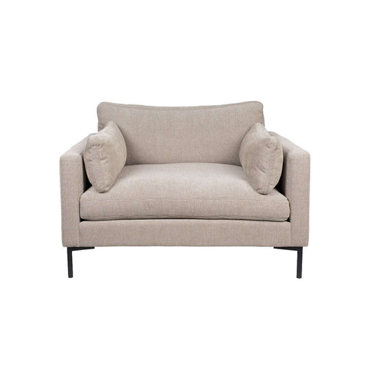 Zuiver love seat summer latte 101 x 125 x 82 cm