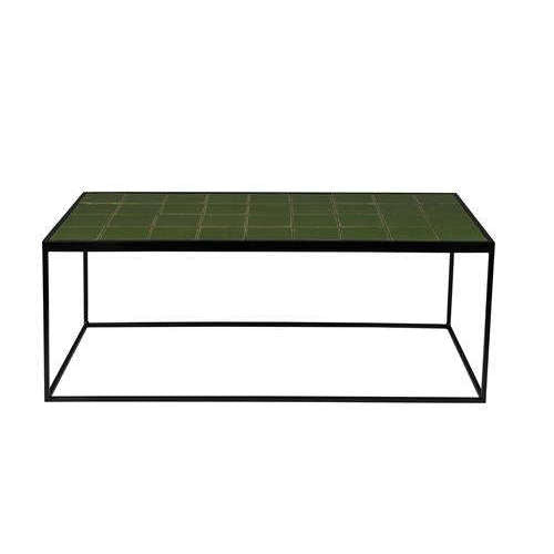 Zuiver salontafel glas groen 42,5 x 93 x 35,5 cm