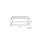 Zuiver salontafel glas wit 42,5 x 93 x 35,5 cm