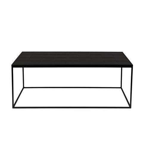 Zuiver salontafel glas zwart 42,5 x 93 x 35,5 cm
