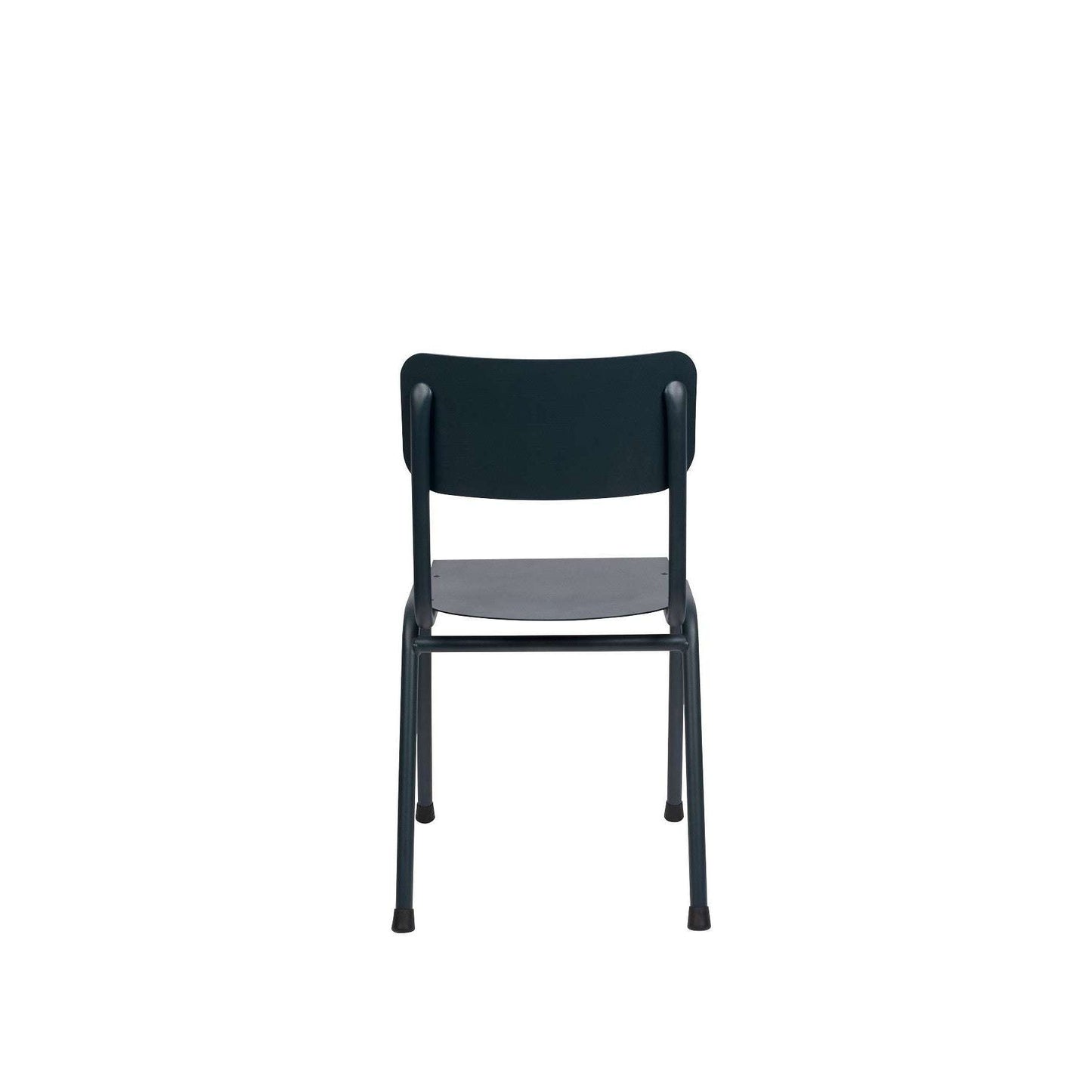 Zuiver stoel back to school grijs blauw 49 x 43 x 82,5 cm