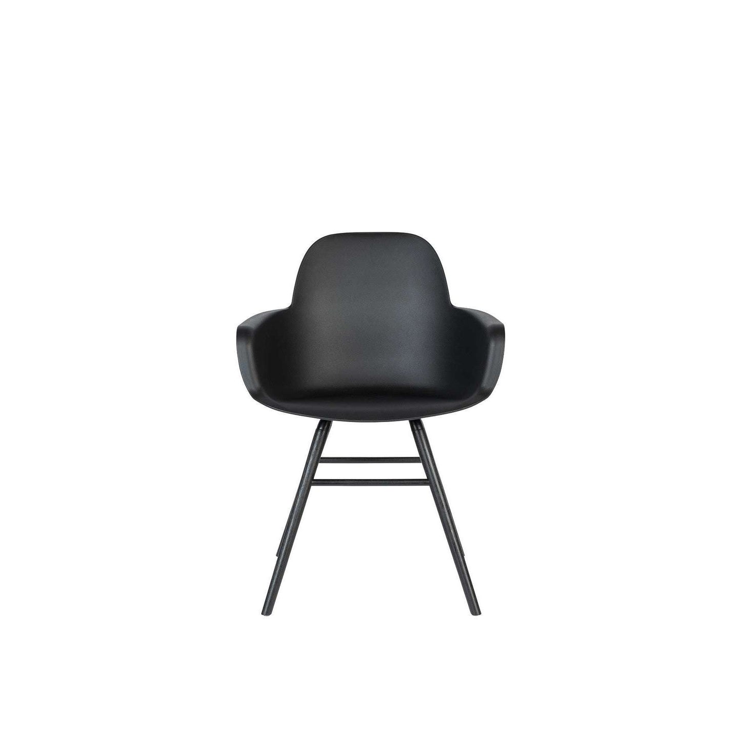 Zuiver stoel met armleuningen albert kuip all zwart 55 x 59 x 81,5 cm