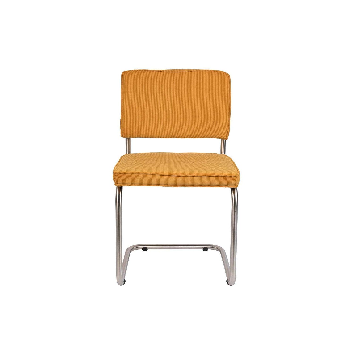 Zuiver stoel ridge brushed rib geel 50 x 48 x 85 cm