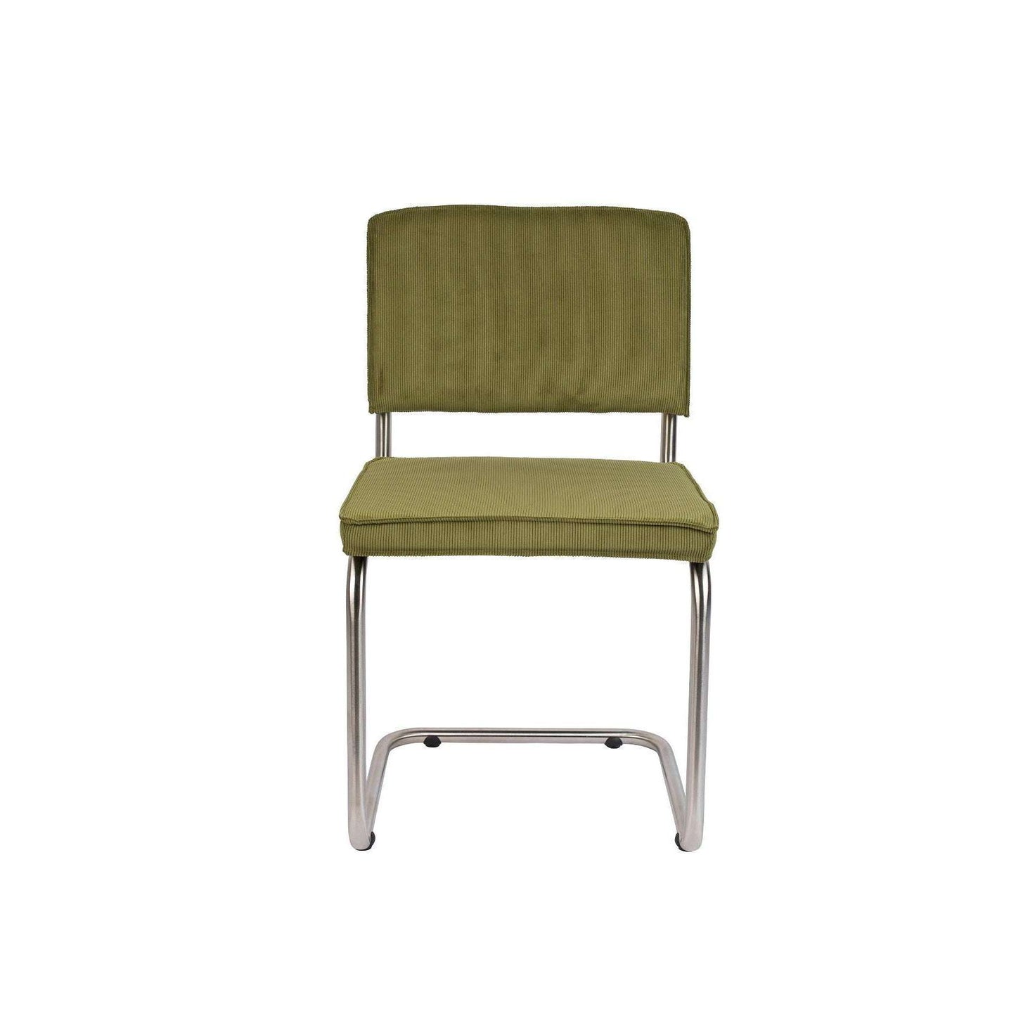 Zuiver stoel ridge brushed rib groen 50 x 48 x 85 cm
