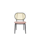 Zuiver stoel spike natural/roze 57,8 x  45,6 x  81,5 cm