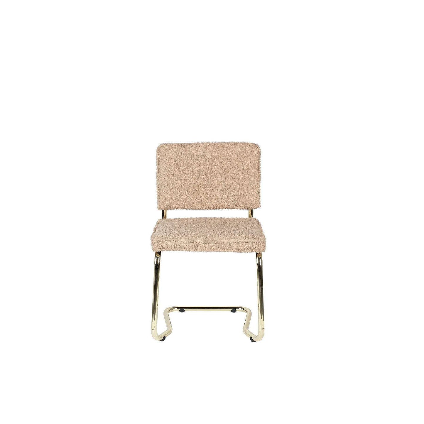 Zuiver stoel teddy kink roze 48 x 48 x 85 cm