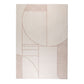 Zuiver vloerkleed bliss natural/roze 200 x  300 x  1,3 cm