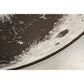 Zuiver vloerkleed voor buiten moon  steen grijs Ø200 x  0,4 cm