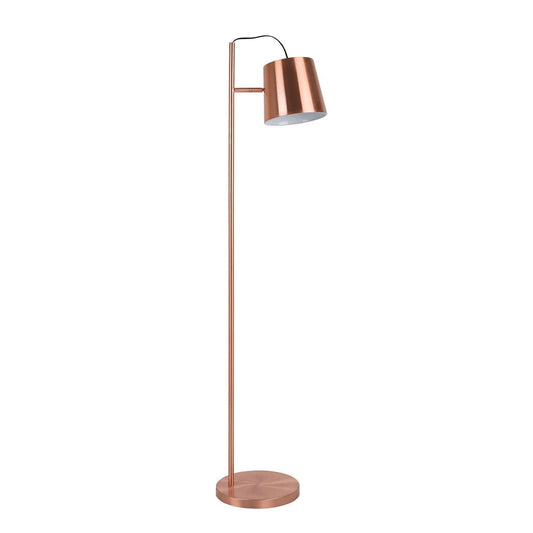 Zuiver vloerlamp buckle head koper Ø28 x 150 cm